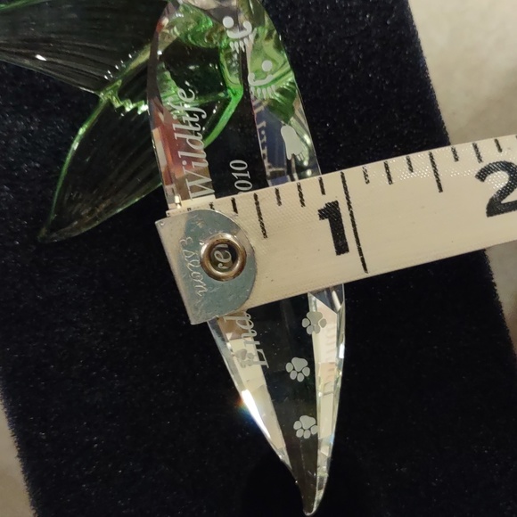 Swarovski Silver Crystal "Namensschild 2008. Figurine. 100% Authentic. - Picture 6 of 10